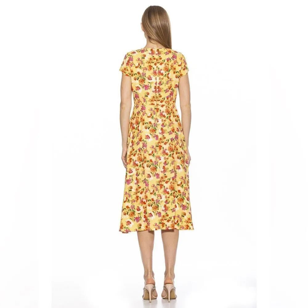 ALEXIA ADMOR LILY MIDI DRESS - Picture 4 of 15